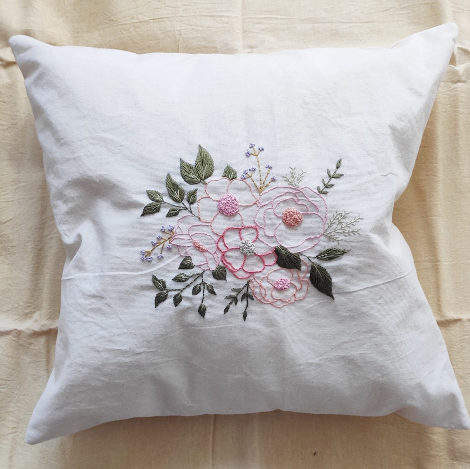 Almohadón Florido