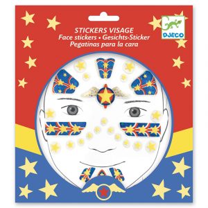 Stickers Face – Superhéroe