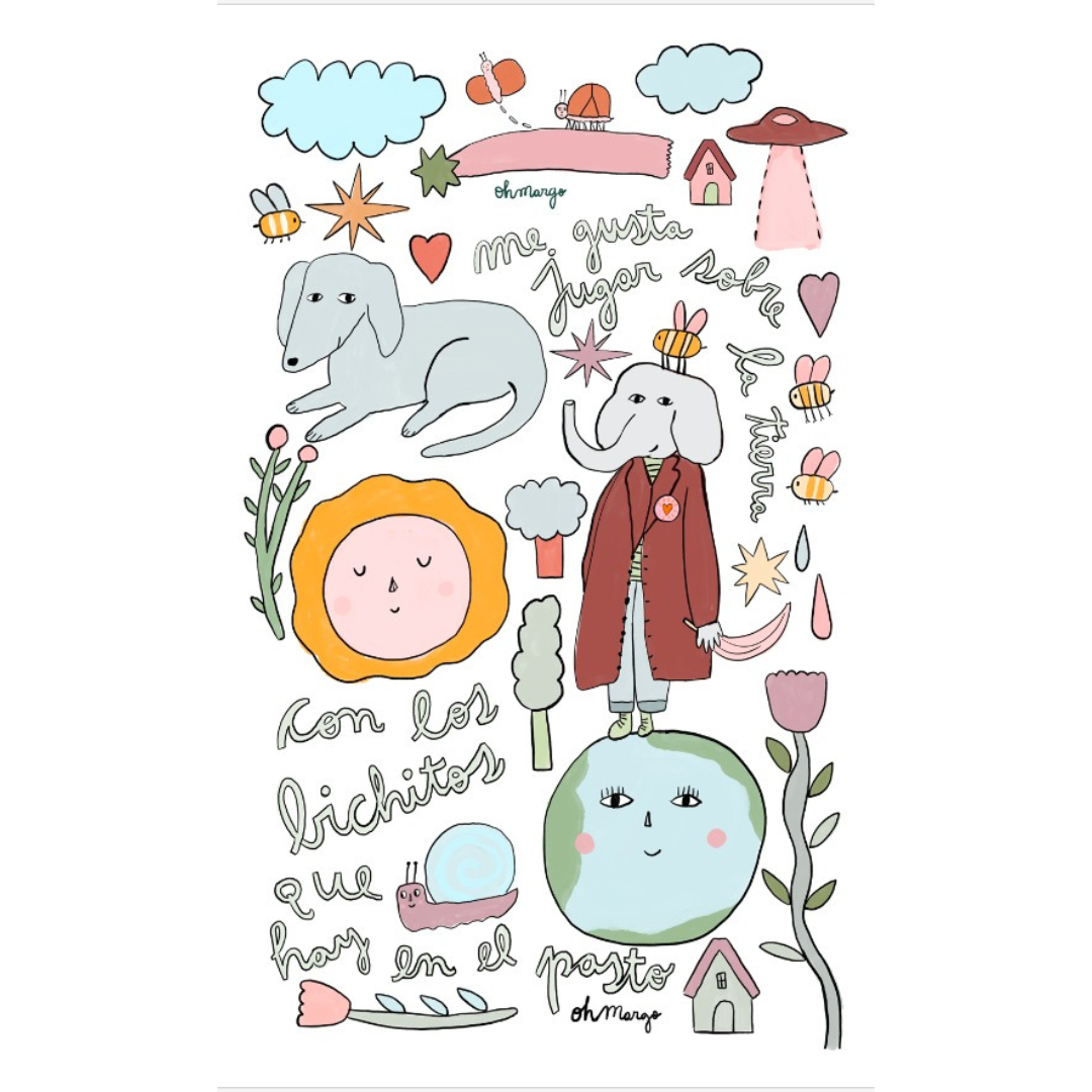 Lámina Cuento Pastel - Grande