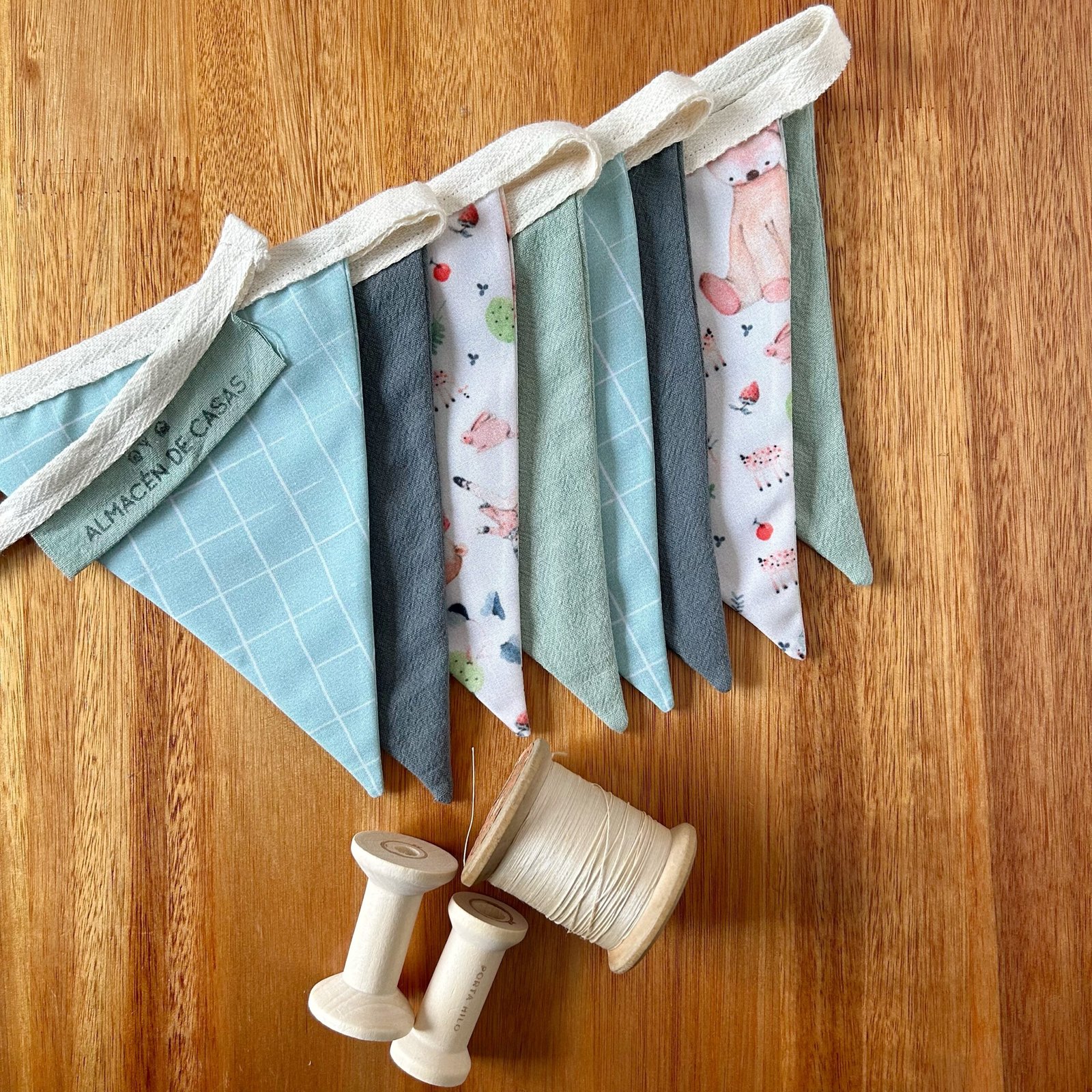 Banderín - Cuadrille Menta